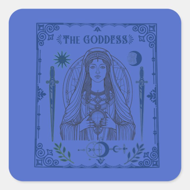 Adesivo Quadrado Vinheta (Frente)