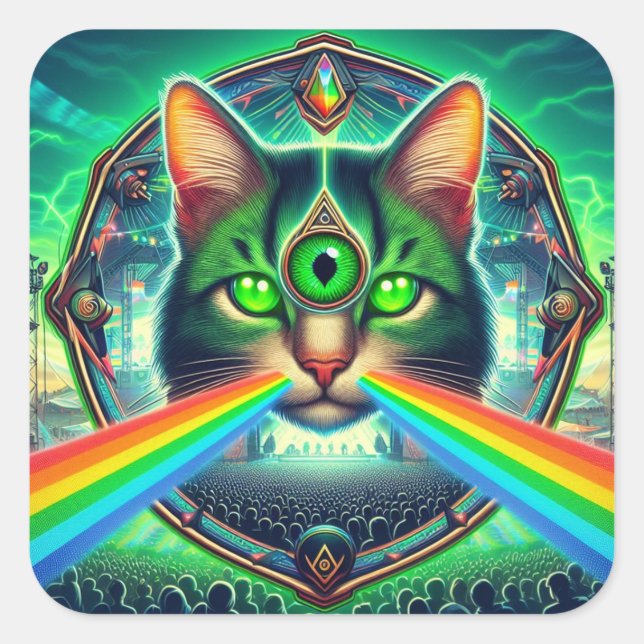 Adesivo Quadrado Vinheta (Frente)