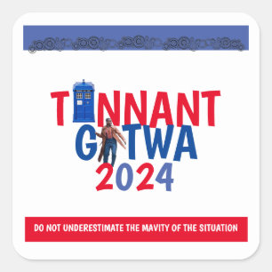 Adesivo Quadrado Vinheta