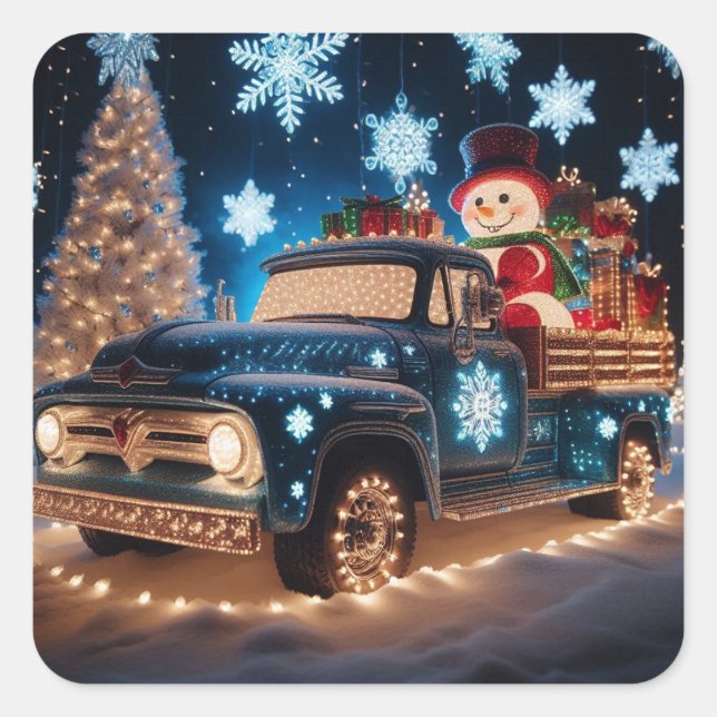 Adesivo Quadrado Vinheta (Frente)