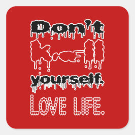 Adesivo Quadrado Vinheta