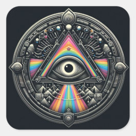 Adesivo Quadrado Vinheta