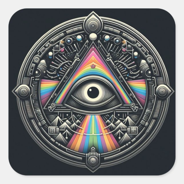 Adesivo Quadrado Vinheta (Frente)