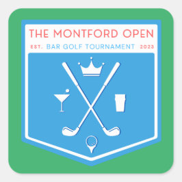 Adesivo Quadrado Vinheta