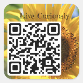 Adesivo Quadrado Vinheta