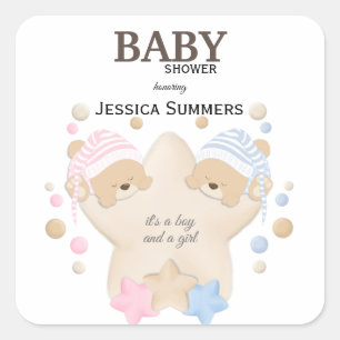 Adesivo Quadrado Vinheta