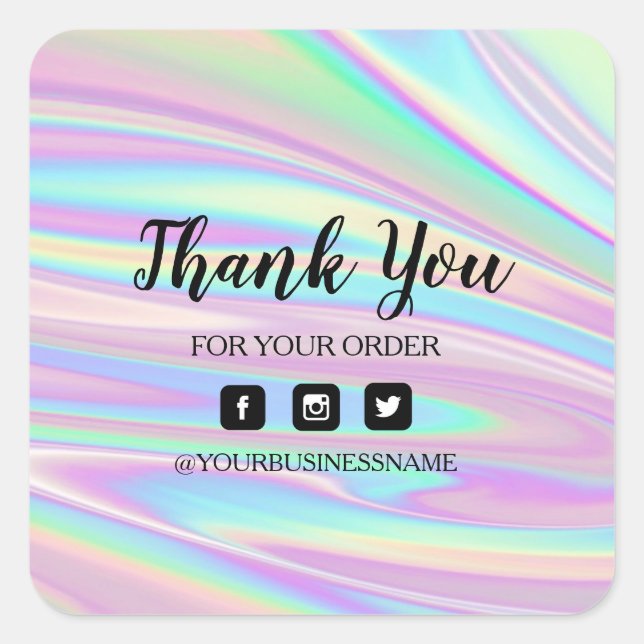 Adesivo Quadrado Vinheta (Frente)