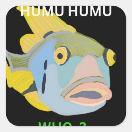 Adesivo Quadrado Vinheta