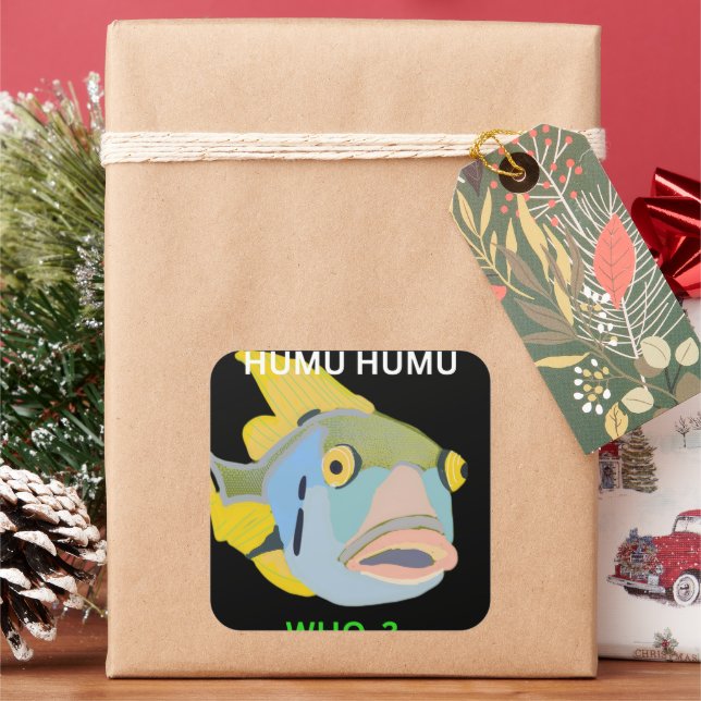 Adesivo Quadrado Vinheta (Feriado)