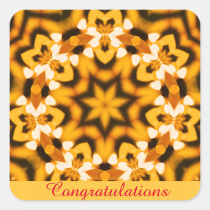 Adesivo Quadrado Vinheta