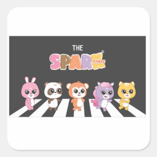 Adesivo Quadrado Vinheta