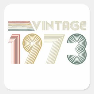 Adesivo Quadrado Vinheta