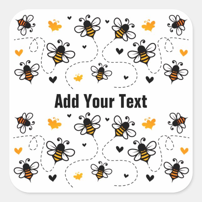 Adesivo Quadrado Vinheta (Frente)