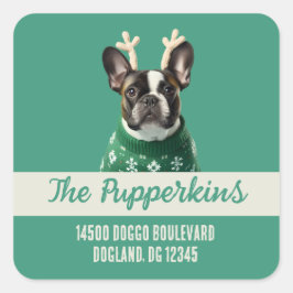 Adesivo Quadrado Vinheta