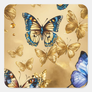 Adesivo Quadrado Vinheta