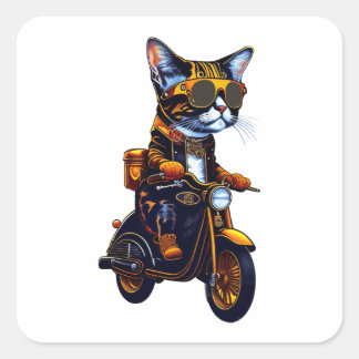 Adesivo Quadrado Vinheta