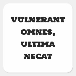 Adesivo Quadrado Vinheta