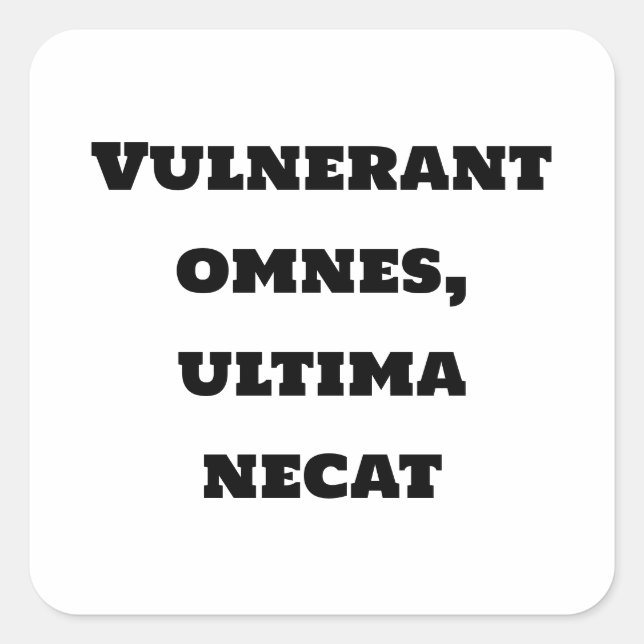 Adesivo Quadrado Vinheta (Frente)