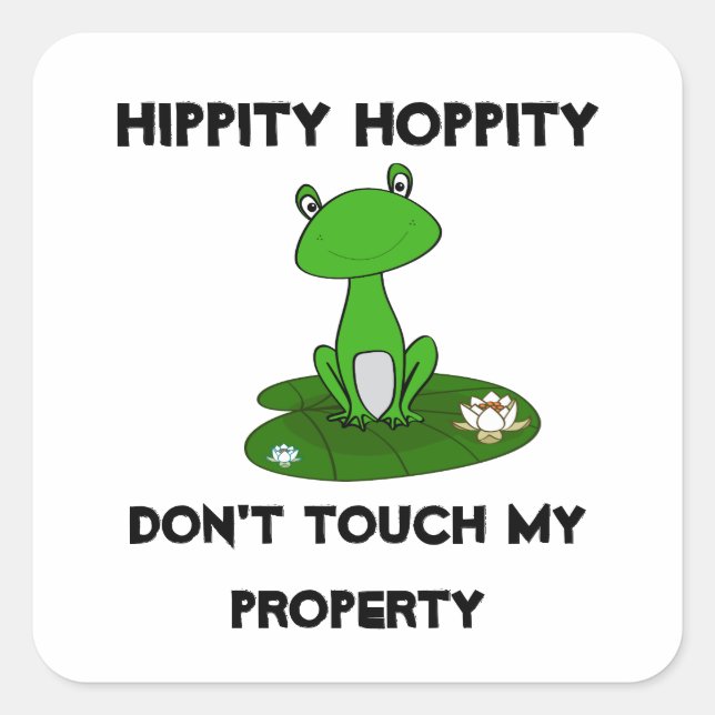 Adesivo Quadrado Vinheta (Frente)