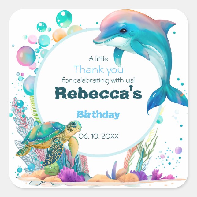 Adesivo Quadrado Vinheta (Frente)