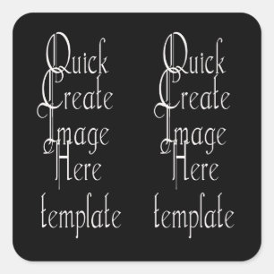 Adesivo Quadrado Vinheta