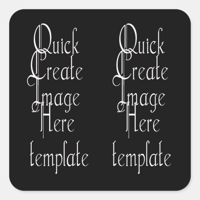 Adesivo Quadrado Vinheta (Frente)