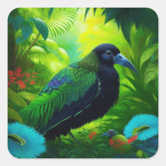 Adesivo Quadrado Vinheta