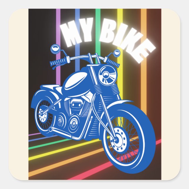 Adesivo Quadrado Vinheta (Frente)