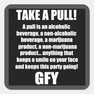 Adesivo Quadrado Vinheta