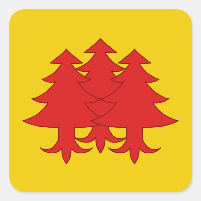 Adesivo Quadrado Vinheta (Frente)