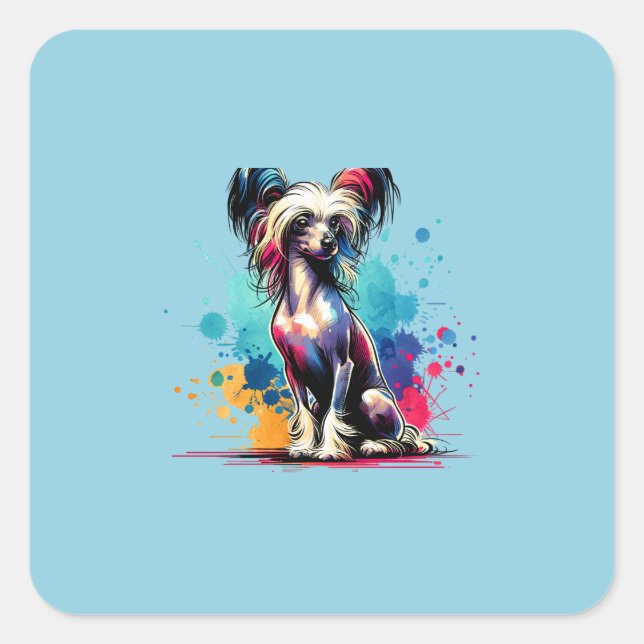 Adesivo Quadrado Vinheta (Frente)