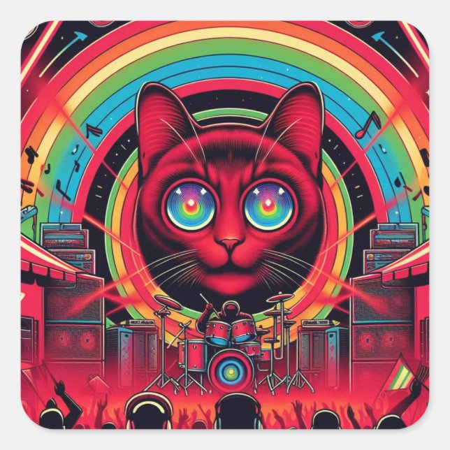 Adesivo Quadrado Vinheta (Frente)