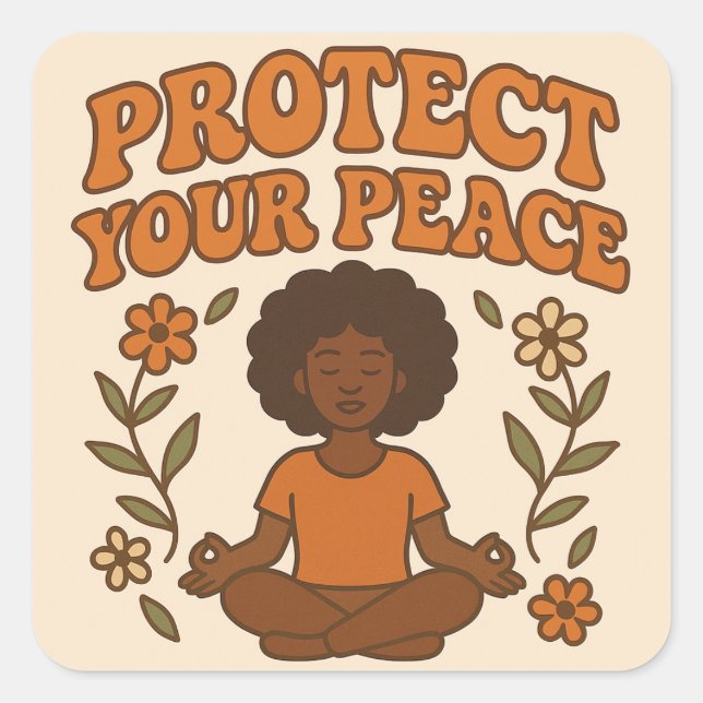 Adesivo Quadrado Vinheta (Frente)