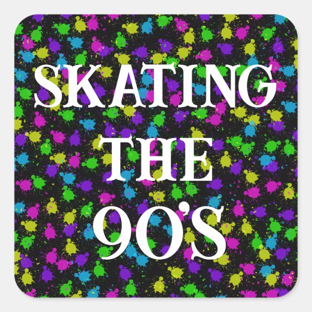 Adesivo Quadrado Vinheta (Frente)