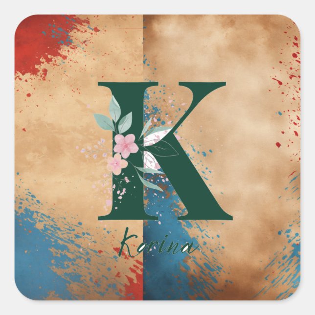 Adesivo Quadrado Vinheta (Frente)