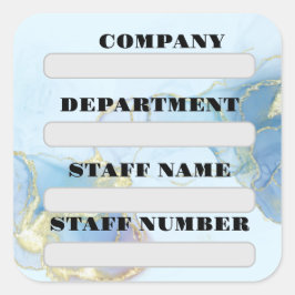 Adesivo Quadrado Vinheta