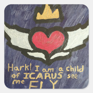 Adesivo Quadrado Vinheta