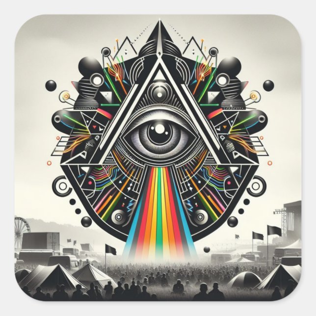 Adesivo Quadrado Vinheta (Frente)