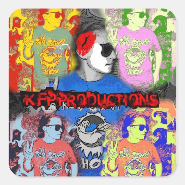 Adesivo Quadrado Vinheta 2 (Frente)