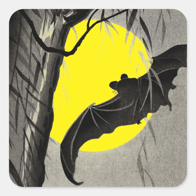 Adesivo Quadrado Vinheta BATERAL QUADRADA E DE LUA (Frente)