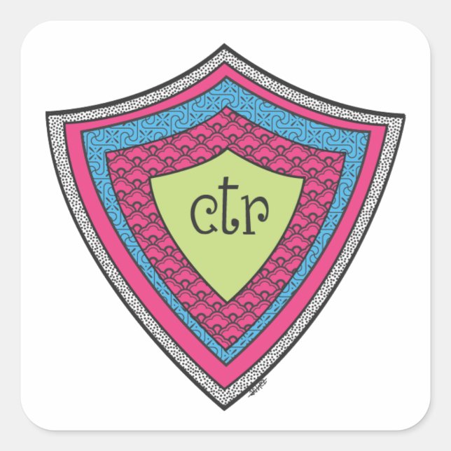 Adesivo Quadrado Vinheta CTR (Frente)