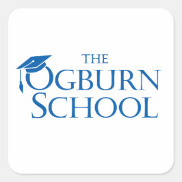 Adesivo Quadrado Vinheta da Escola Ogburn