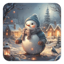 Vinheta de cenas de inverno