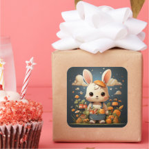 Vinheta de coelhinho bonito