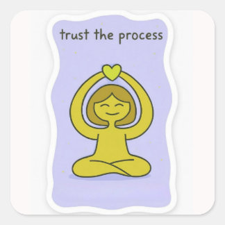 Adesivo Quadrado Vinheta de movimento