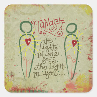 Adesivo Quadrado Vinheta de nome