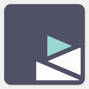 Adesivo Quadrado Vinheta de quebra-vidro