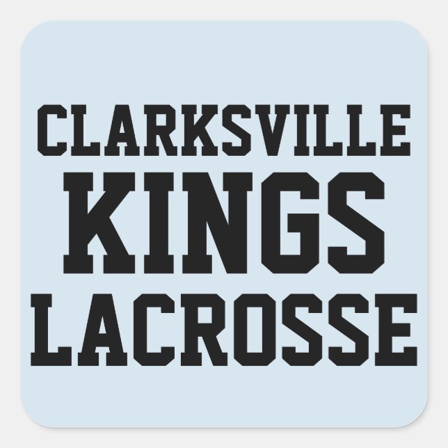 Adesivo Quadrado Vinheta de Texto CKL (Frente)