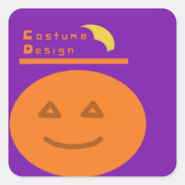 Adesivo Quadrado Vinheta Design