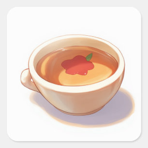 Adesivo Quadrado Vinheta do Lover-de-Cuta